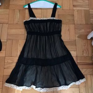 formal dress (strapless/with straps)